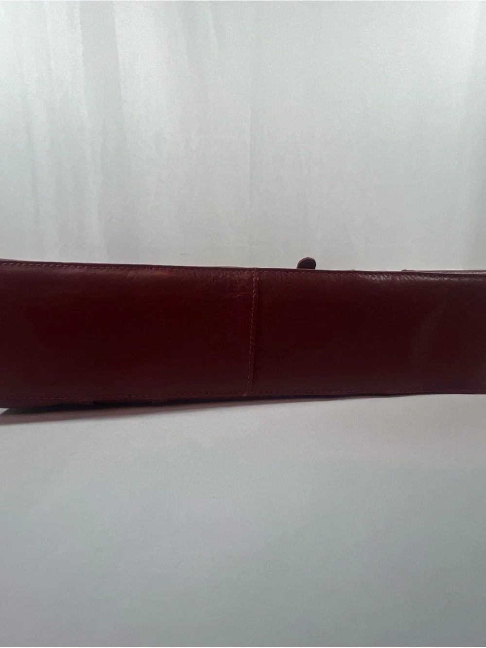 Hidesign Ersa 01 Red Leather Laptop Bag Women Work Tote Shoulder Briefcase Fits